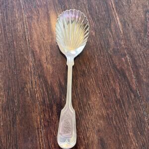 **RARE** ROGERS BROS Y. S. E. & CO Vintage Spoon Shell Shaped 6.75”